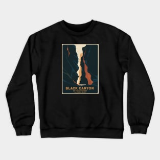 Black Canyon of the Gunnison National Park Vintage Crewneck Sweatshirt